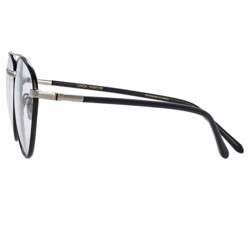 Linda Farrow Brodie C9 Aviator Optical Frame sold by Linda Farrow product image thumbnail 3