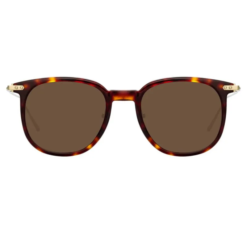 Linda Farrow Linear Stern A C9 Square Sunglasses sold by Linda Farrow