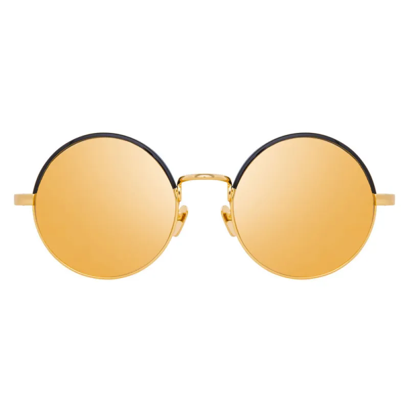 Linda Farrow 583 C5 Round Sunglasses sold by Linda Farrow