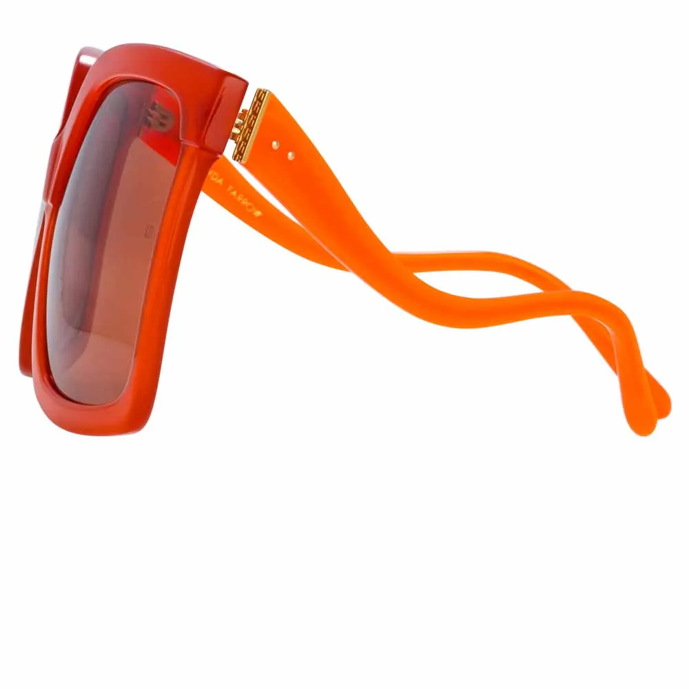 Linda Farrow Dare C5 Oversized Sunglasses sold by Linda Farrow product image thumbnail 4