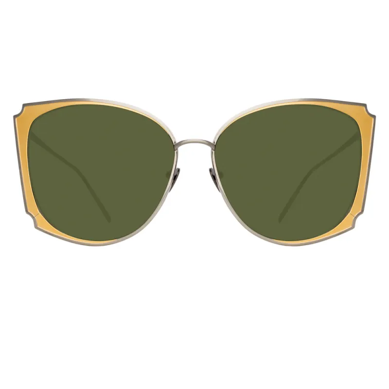 Linda Farrow Tahra C1 Cat Eye Sunglasses sold by Linda Farrow