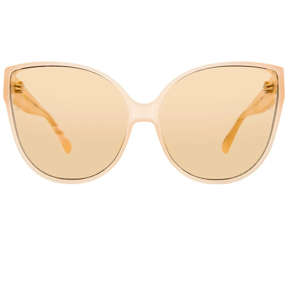 Linda Farrow 656 C4 Cat Eye Sunglasses sold by Linda Farrow product image thumbnail 2