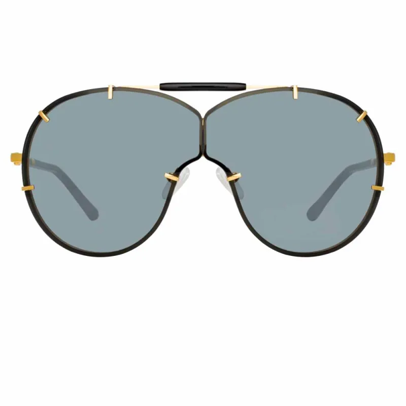 N°21 S53 C1 Aviator Sunglasses sold by Linda Farrow