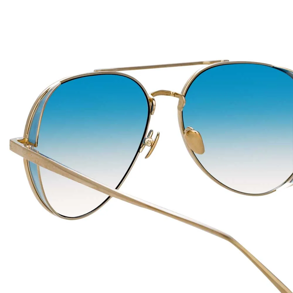 Linda Farrow Elgin C8 Aviator Sunglasses sold by Linda Farrow product image thumbnail 4