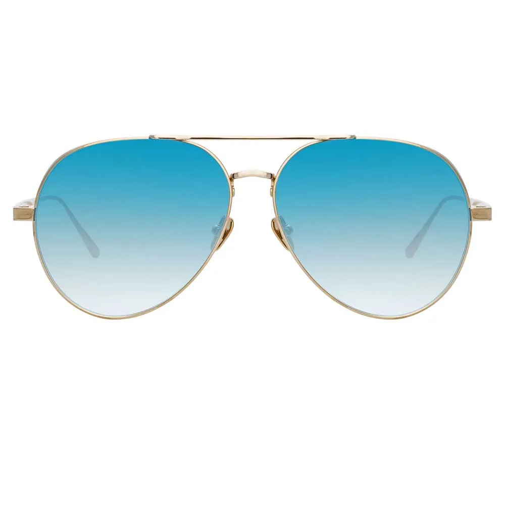 Linda Farrow Elgin C8 Aviator Sunglasses sold by Linda Farrow