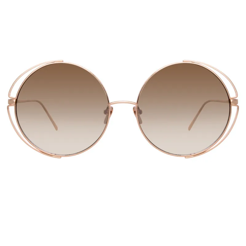 Linda Farrow Farah C5 Round Sunglasses sold by Linda Farrow