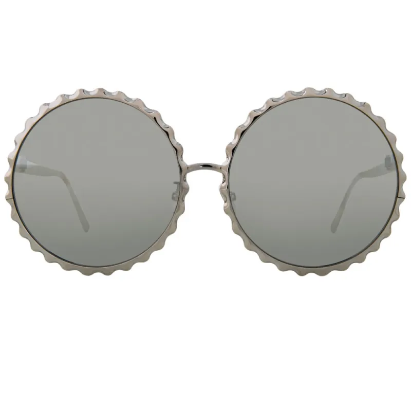 Linda Farrow 662 C2 Round Sunglasses sold by Linda Farrow