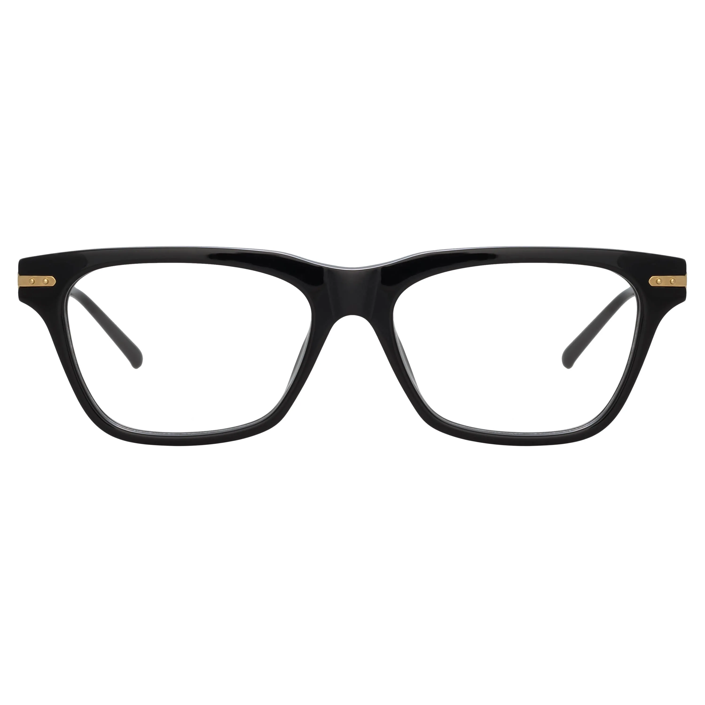 Mae Cat Eye Optical Frame in Black sold by Linda Farrow product image thumbnail 2