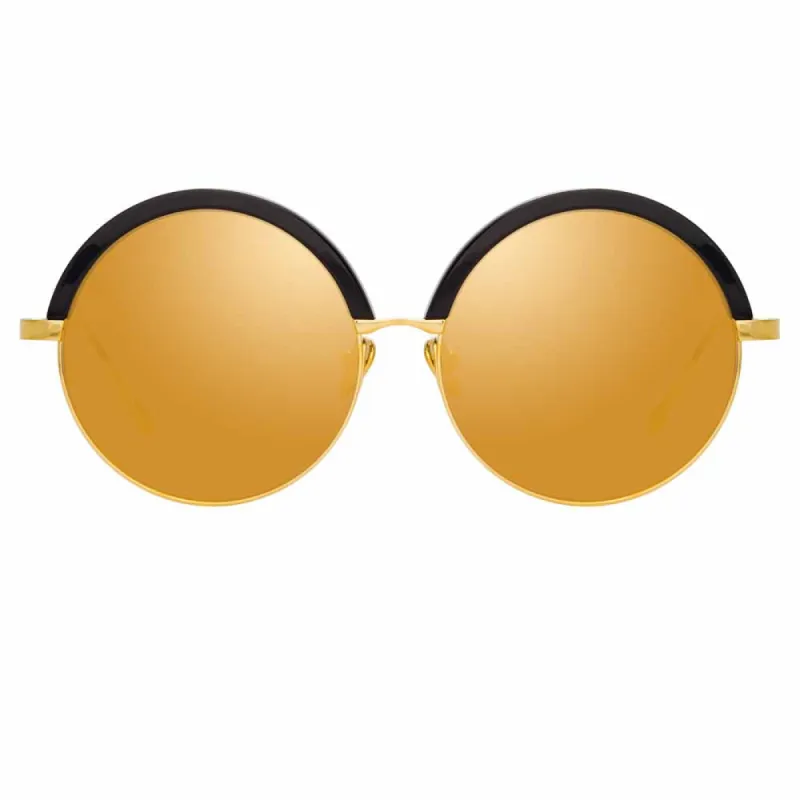 Linda Farrow Annie C2 Round Sunglasses sold by Linda Farrow