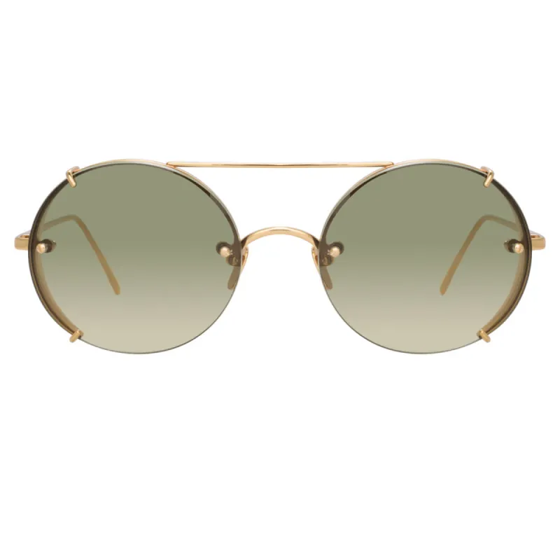 Linda Farrow 730 C5 Oval Sunglasses sold by Linda Farrow