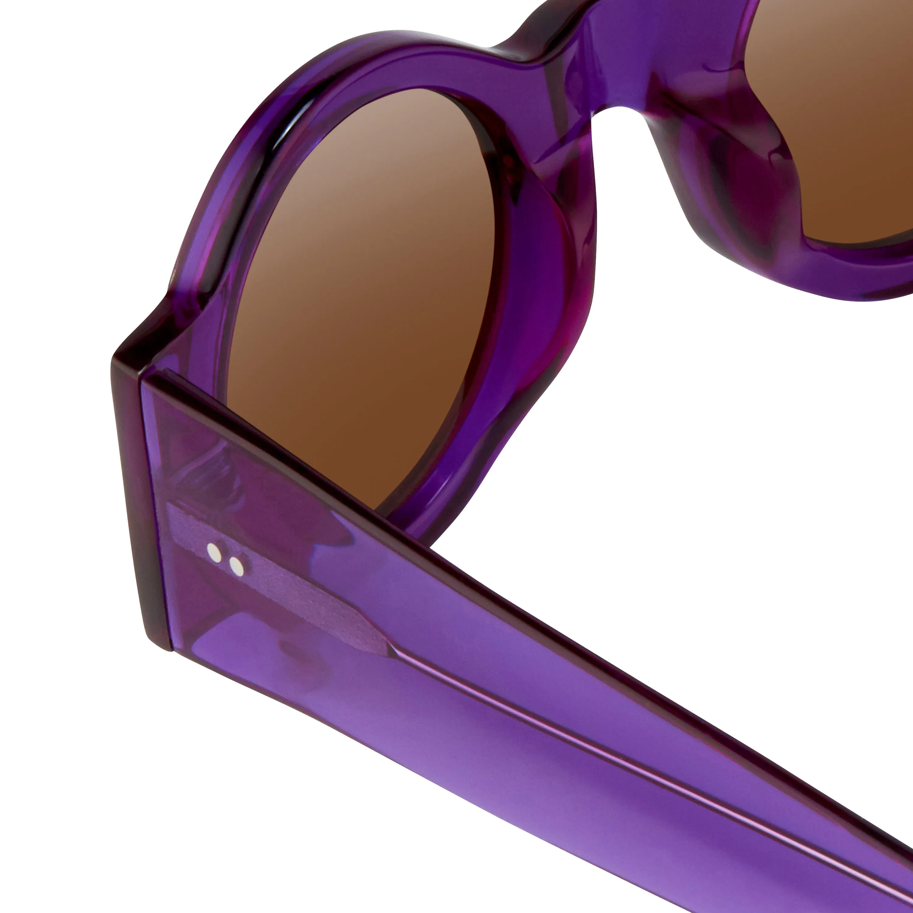 Dries van Noten 98 C6 Round Sunglasses sold by Linda Farrow product image thumbnail 4
