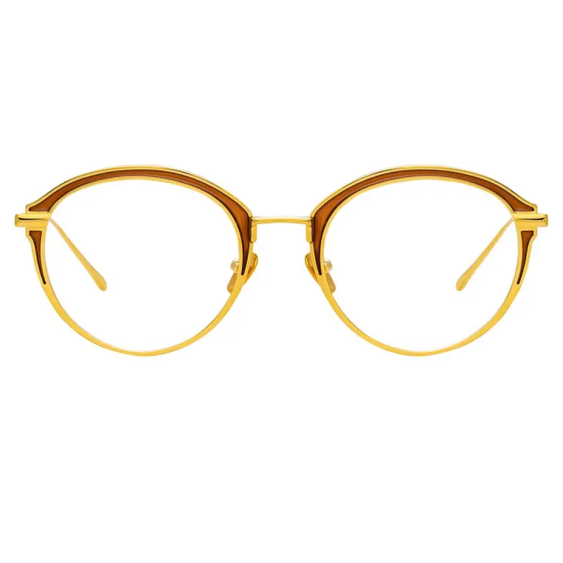 Linda Farrow Stanley C1 Oval Optical Frame sold by Linda Farrow