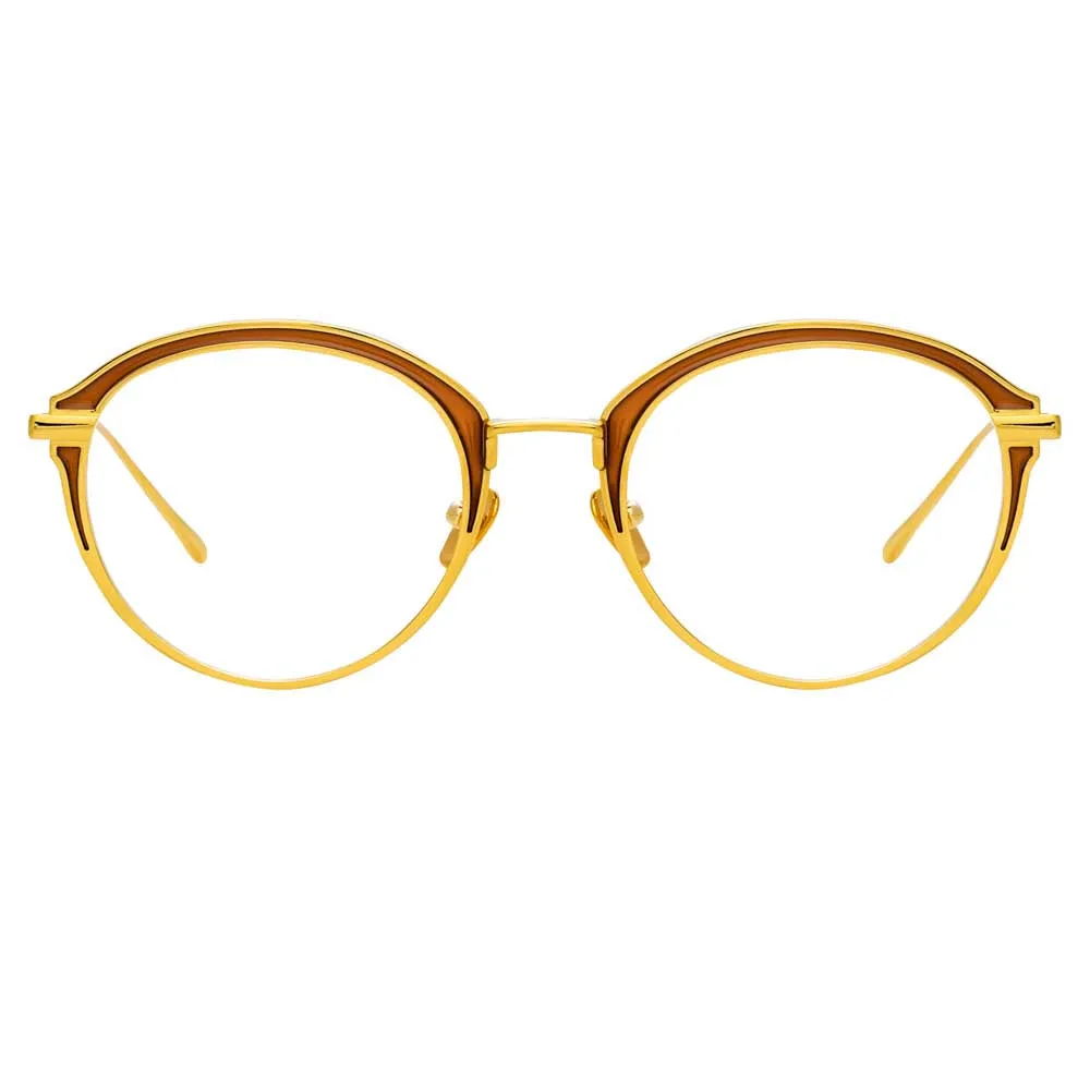 Linda Farrow Stanley C1 Oval Optical Frame sold by Linda Farrow