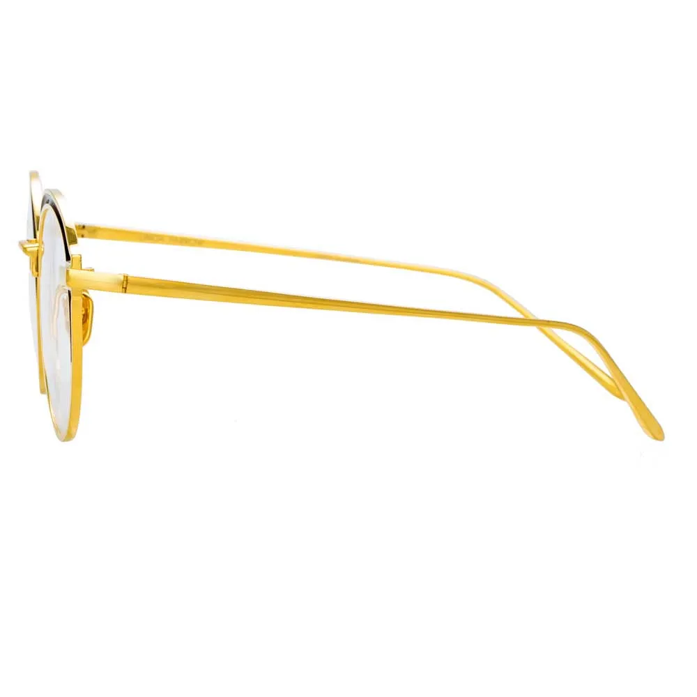 Linda Farrow Stanley C1 Oval Optical Frame sold by Linda Farrow product image thumbnail 3