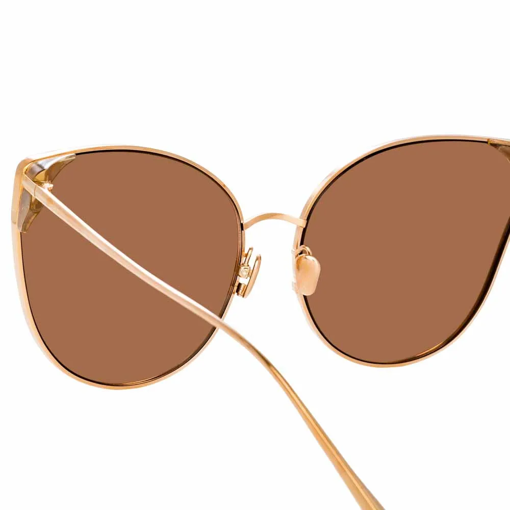 Linda Farrow Flyer C3 Cat Eye Sunglasses sold by Linda Farrow product image thumbnail 4