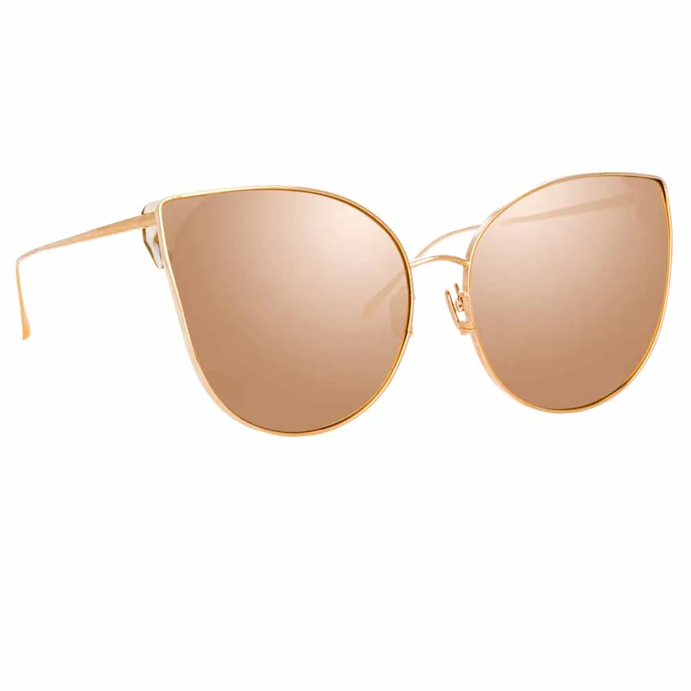 Linda Farrow Flyer C3 Cat Eye Sunglasses sold by Linda Farrow product image thumbnail 2