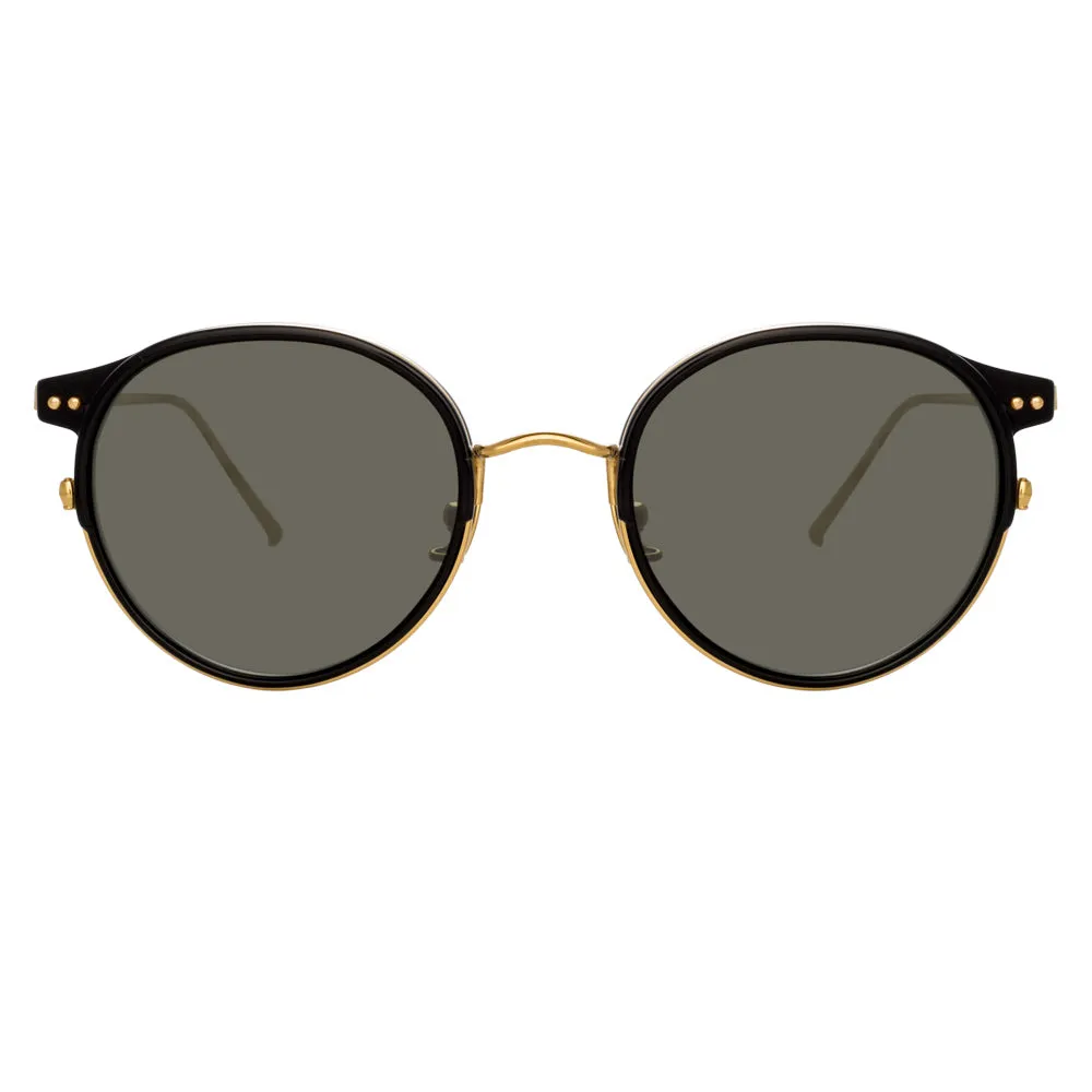 Linda Farrow Beni C1 Oval Sunglasses sold by Linda Farrow