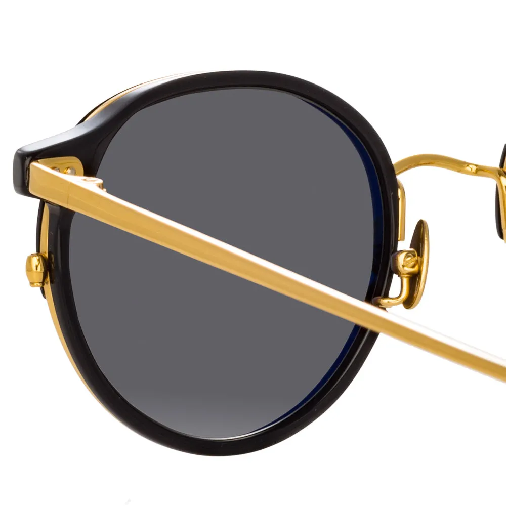 Linda Farrow Beni C1 Oval Sunglasses sold by Linda Farrow product image thumbnail 5