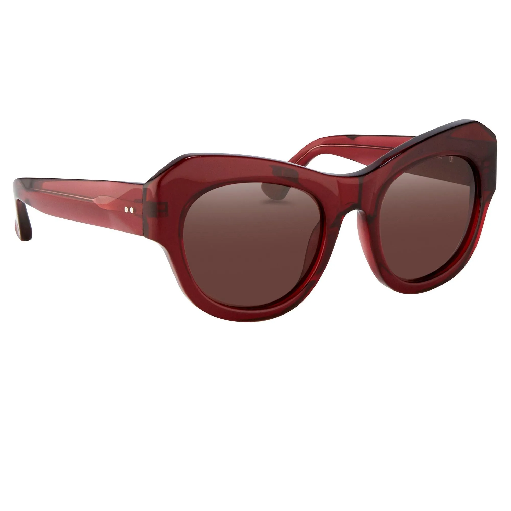 Dries van Noten 99 C1 Angular Sunglasses sold by Linda Farrow