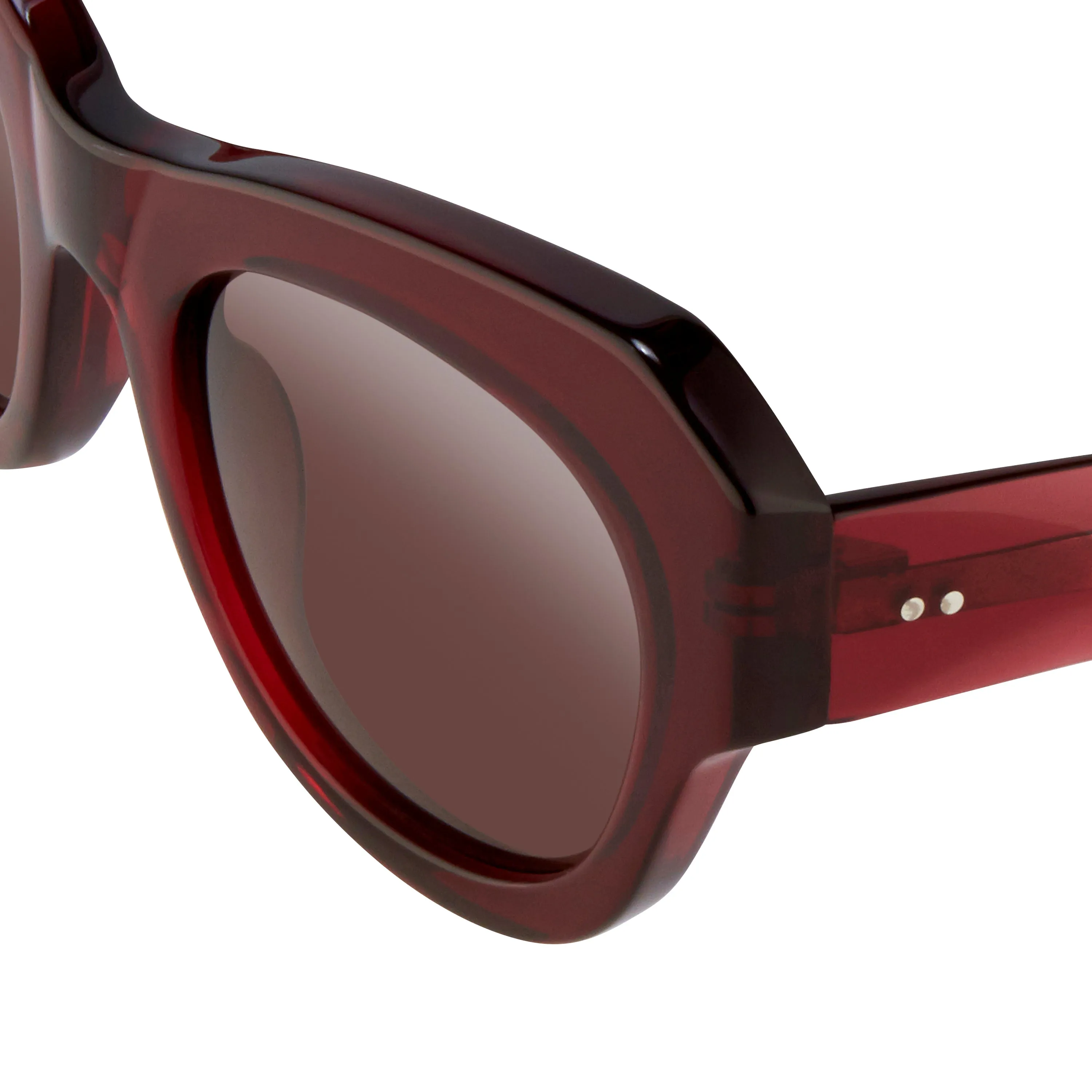 Dries van Noten 99 C1 Angular Sunglasses sold by Linda Farrow product image thumbnail 3