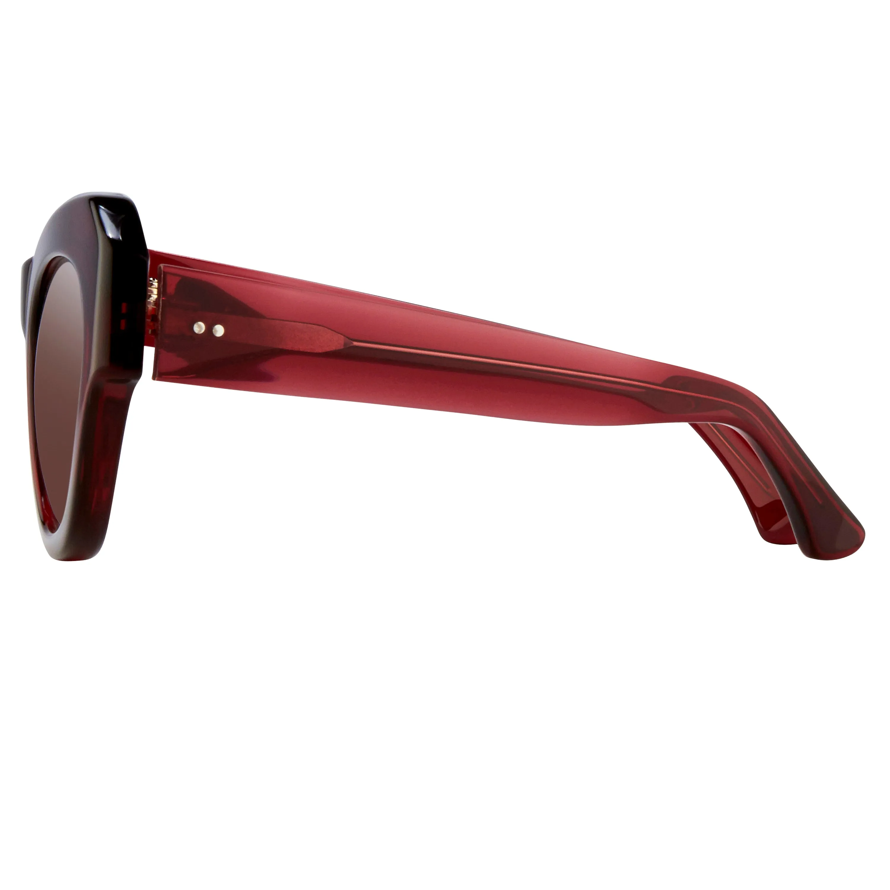 Dries van Noten 99 C1 Angular Sunglasses sold by Linda Farrow product image thumbnail 4