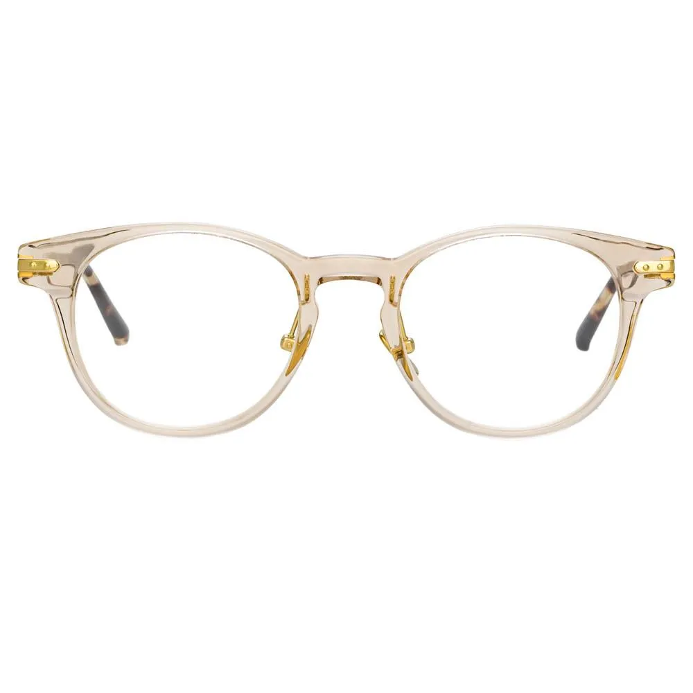 Bay Optical D-Frame in Ash sold by Linda Farrow