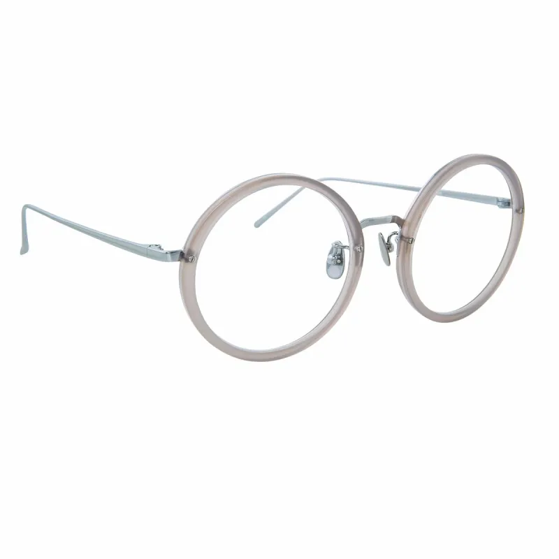 Linda Farrow Tracy C62 Round Optical Frame sold by Linda Farrow