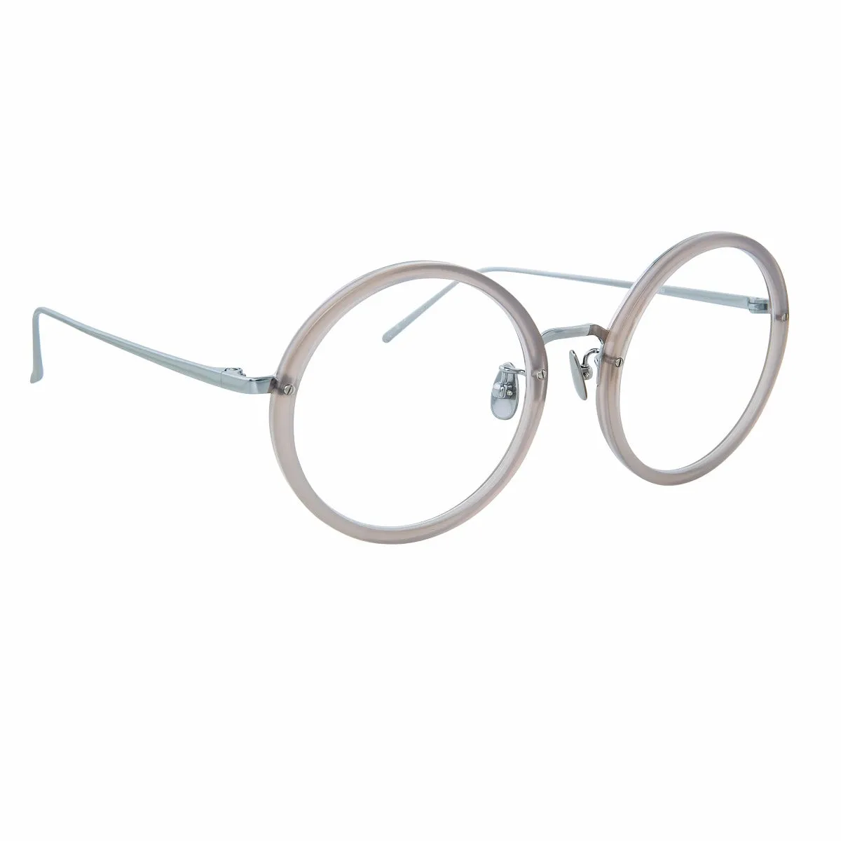 Linda Farrow Tracy C62 Round Optical Frame sold by Linda Farrow