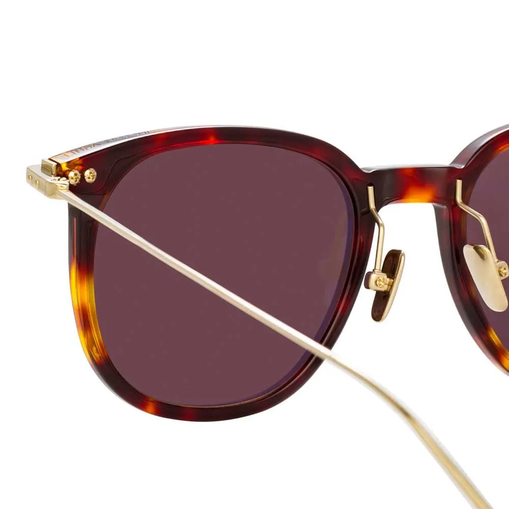 Linda Farrow Linear Stern C9 Square Sunglasses sold by Linda Farrow product image thumbnail 4