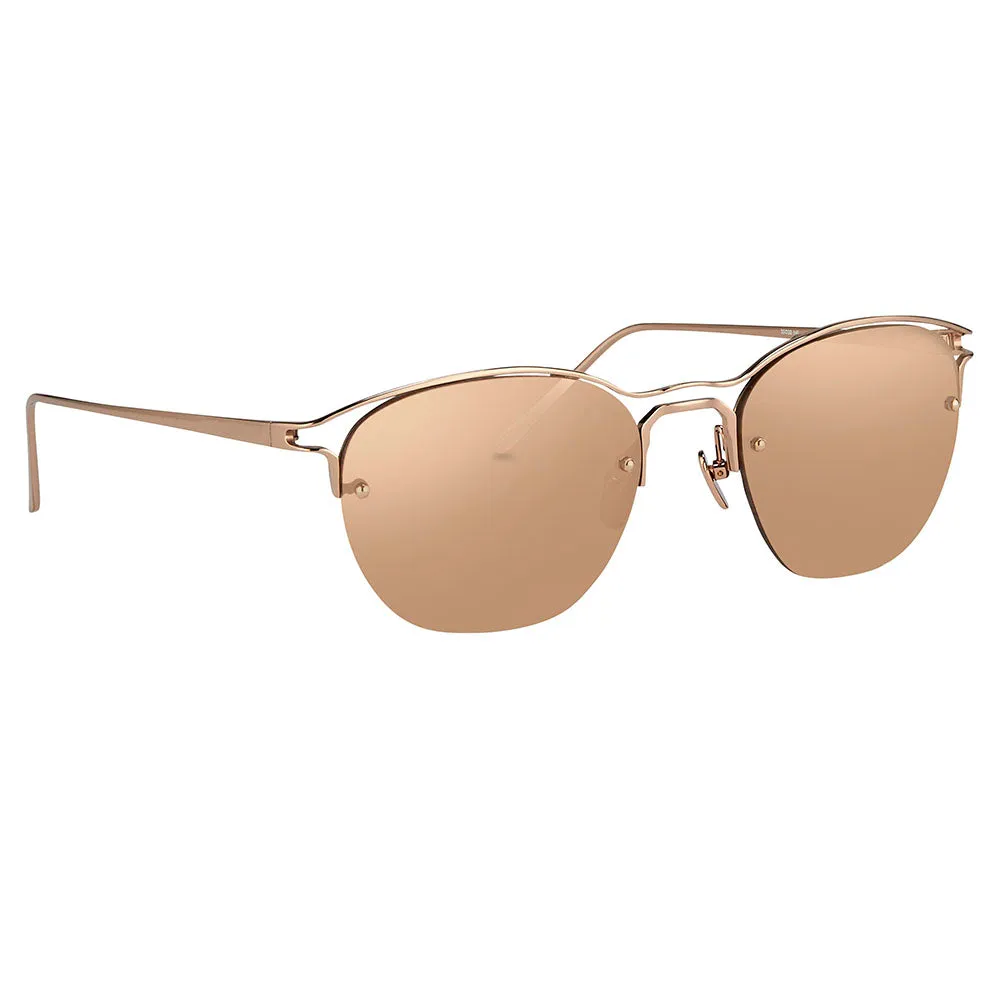 Linda Farrow 538 C3 Browline Sunglasses sold by Linda Farrow product image thumbnail 2