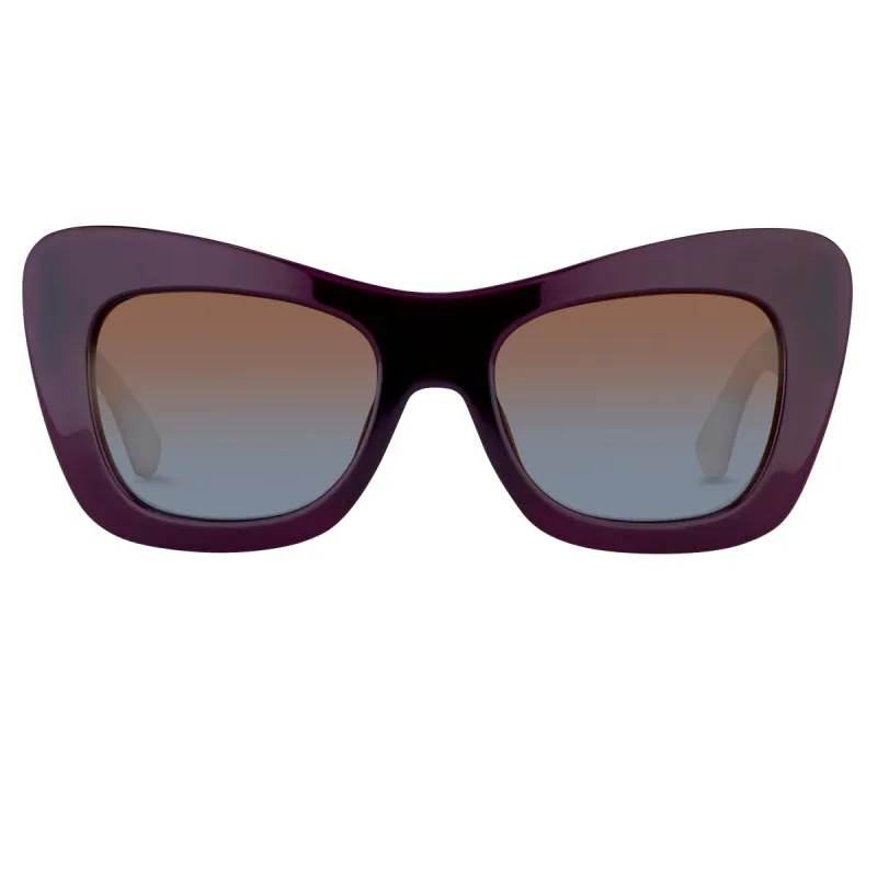 Dries van Noten 122 C3 Oversized Sunglasses sold by Linda Farrow