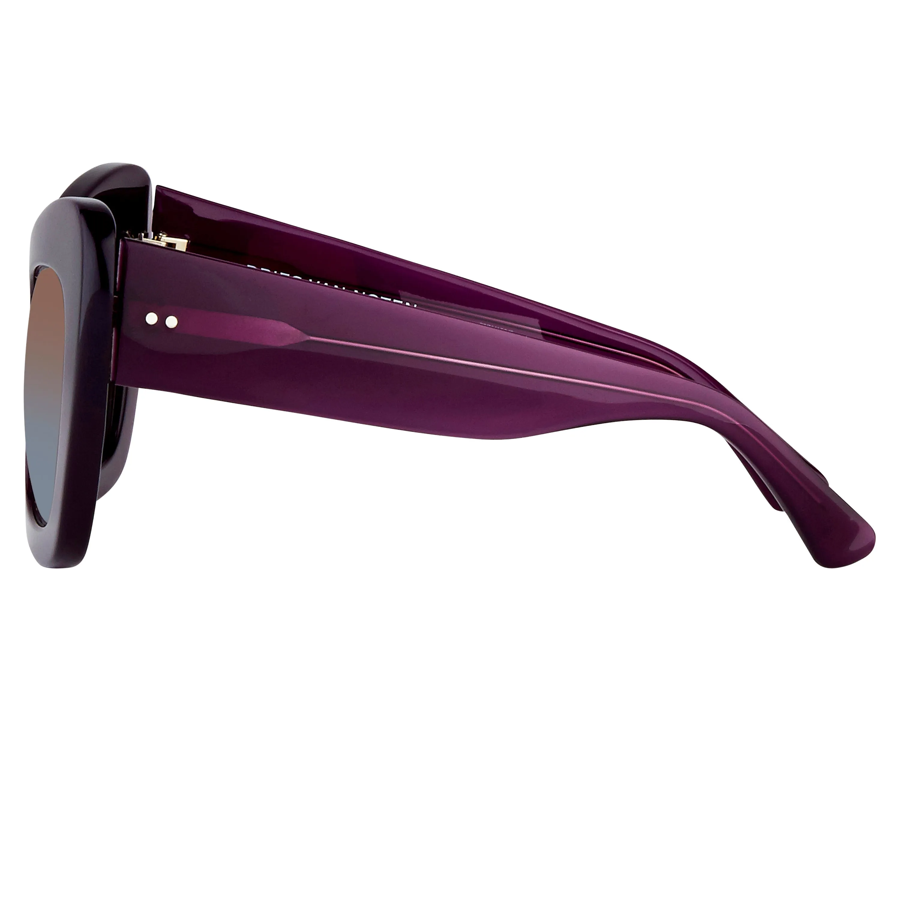 Dries van Noten 122 C3 Oversized Sunglasses sold by Linda Farrow product image thumbnail 3