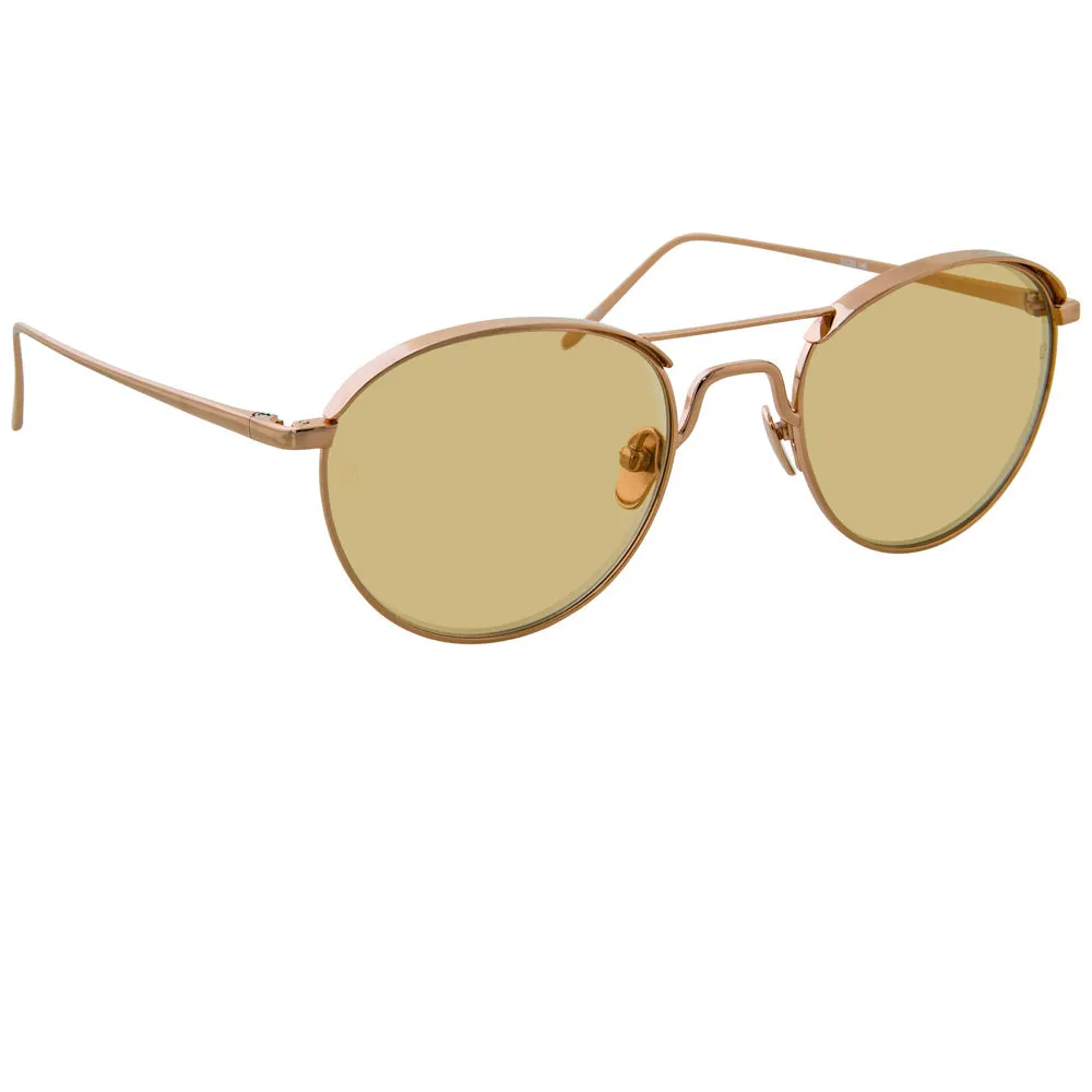 Linda Farrow 623 C7 Oval Sunglasses sold by Linda Farrow product image thumbnail 2