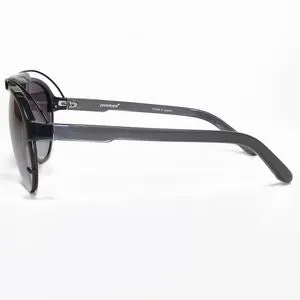 Yohji Yamamoto Astronaut C3 Aviator Sunglasses sold by Linda Farrow product image thumbnail 2