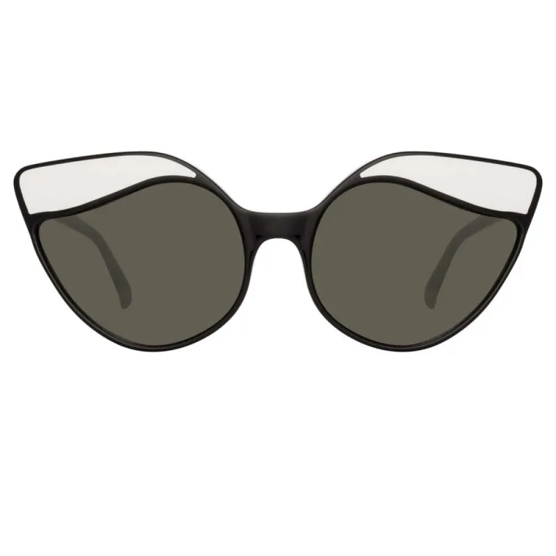 Linda Farrow Ash C1 Cat Eye Sunglasses sold by Linda Farrow