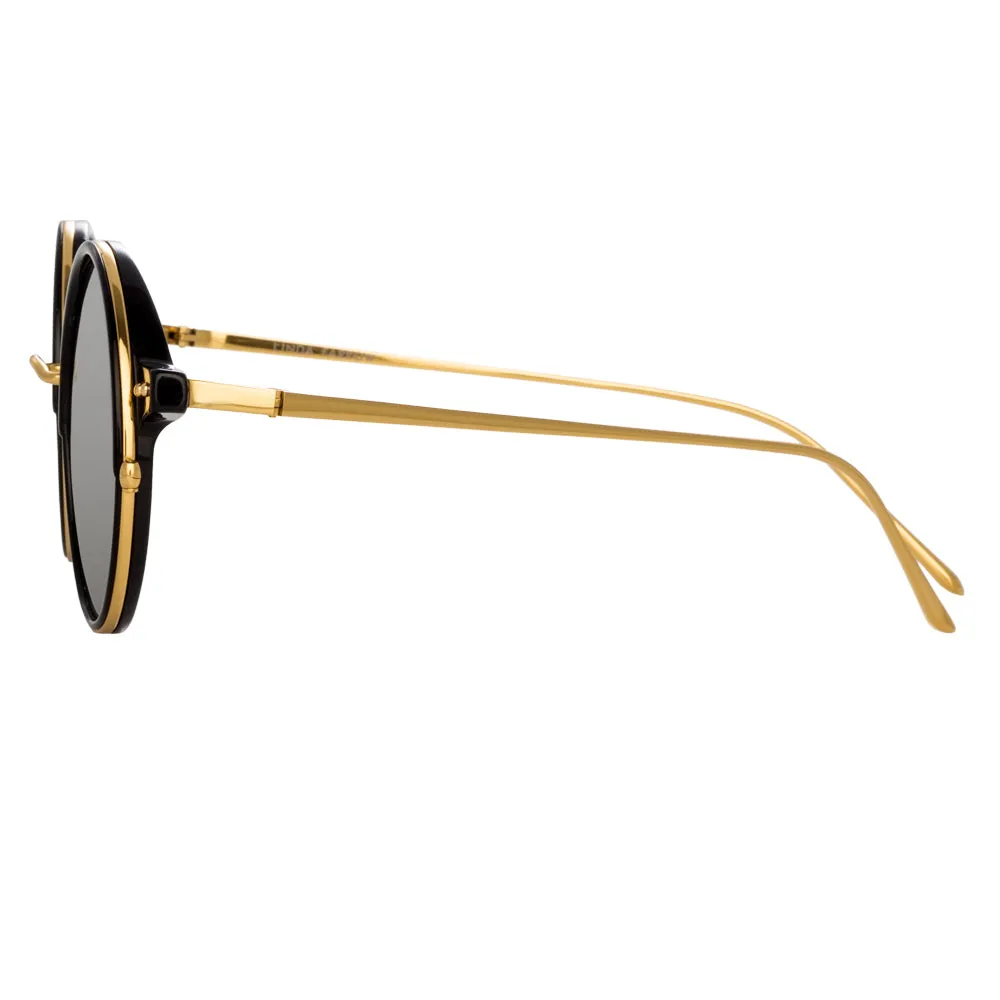 Linda Farrow Lara C1 Round Sunglasses sold by Linda Farrow product image thumbnail 3