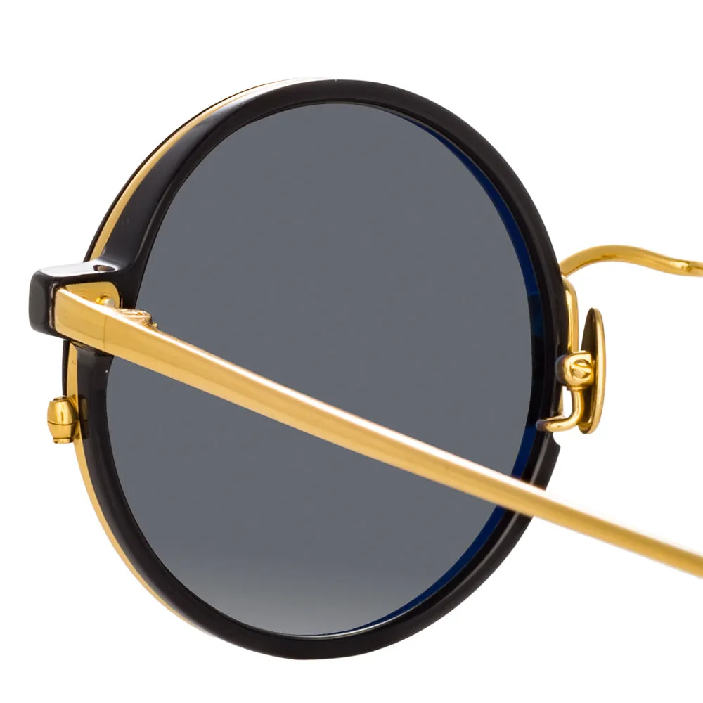 Linda Farrow Lara C1 Round Sunglasses sold by Linda Farrow product image thumbnail 4