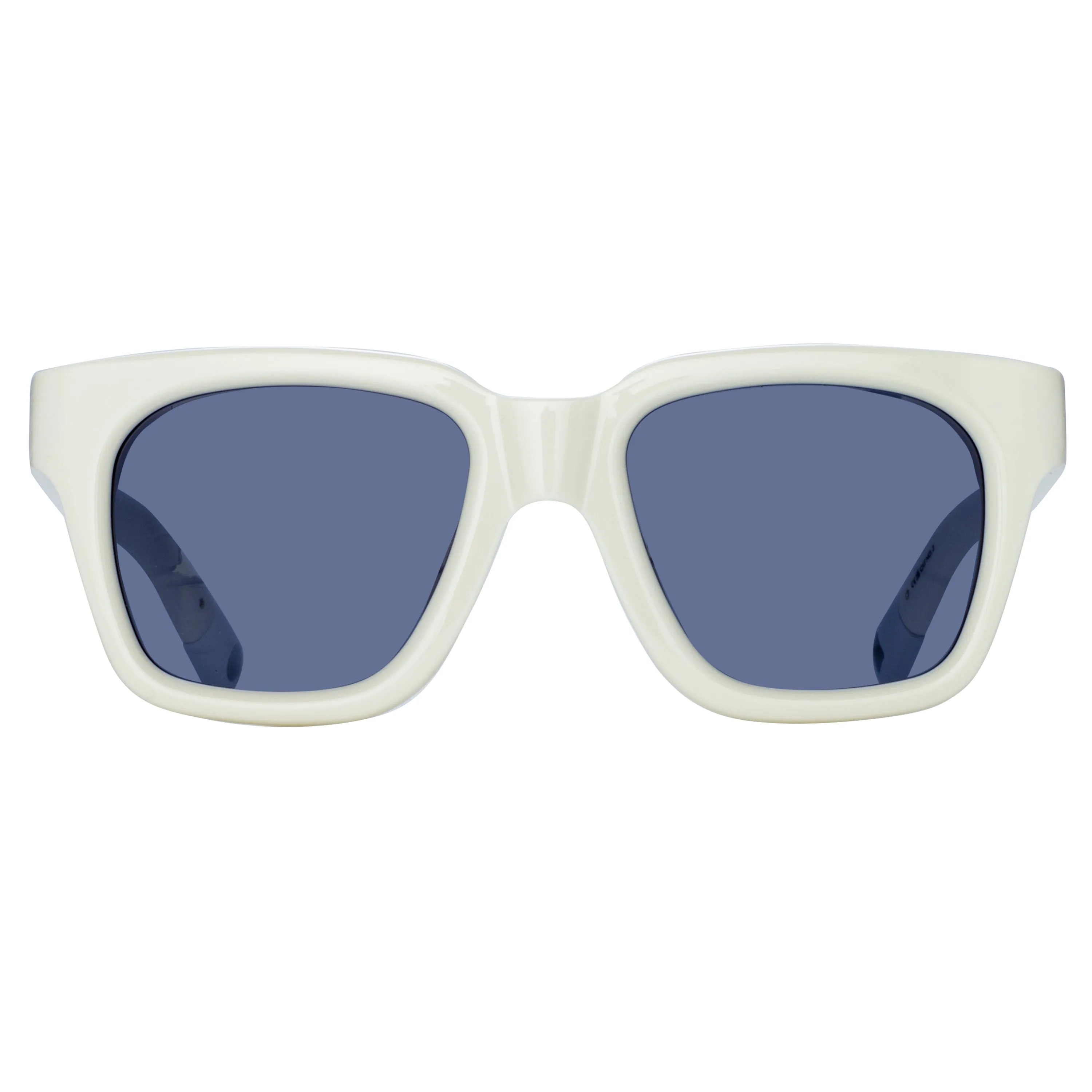 Carino D-Frame Sunglasses in White by Jacquemus sold by Linda Farrow product image thumbnail 2