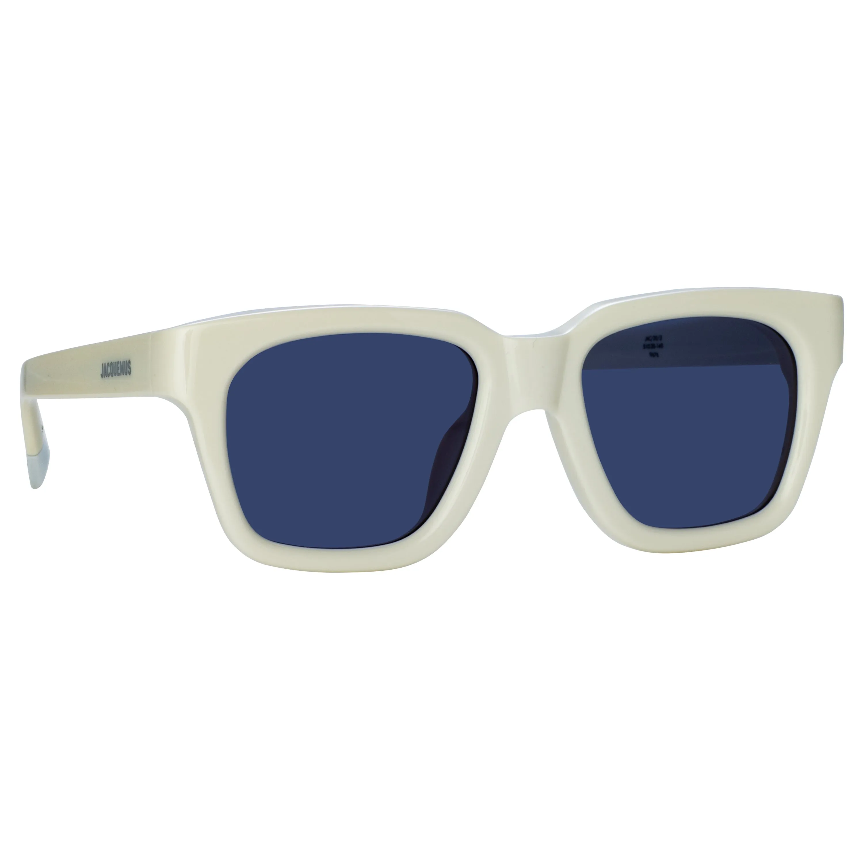 Carino D-Frame Sunglasses in White by Jacquemus sold by Linda Farrow product image thumbnail 3