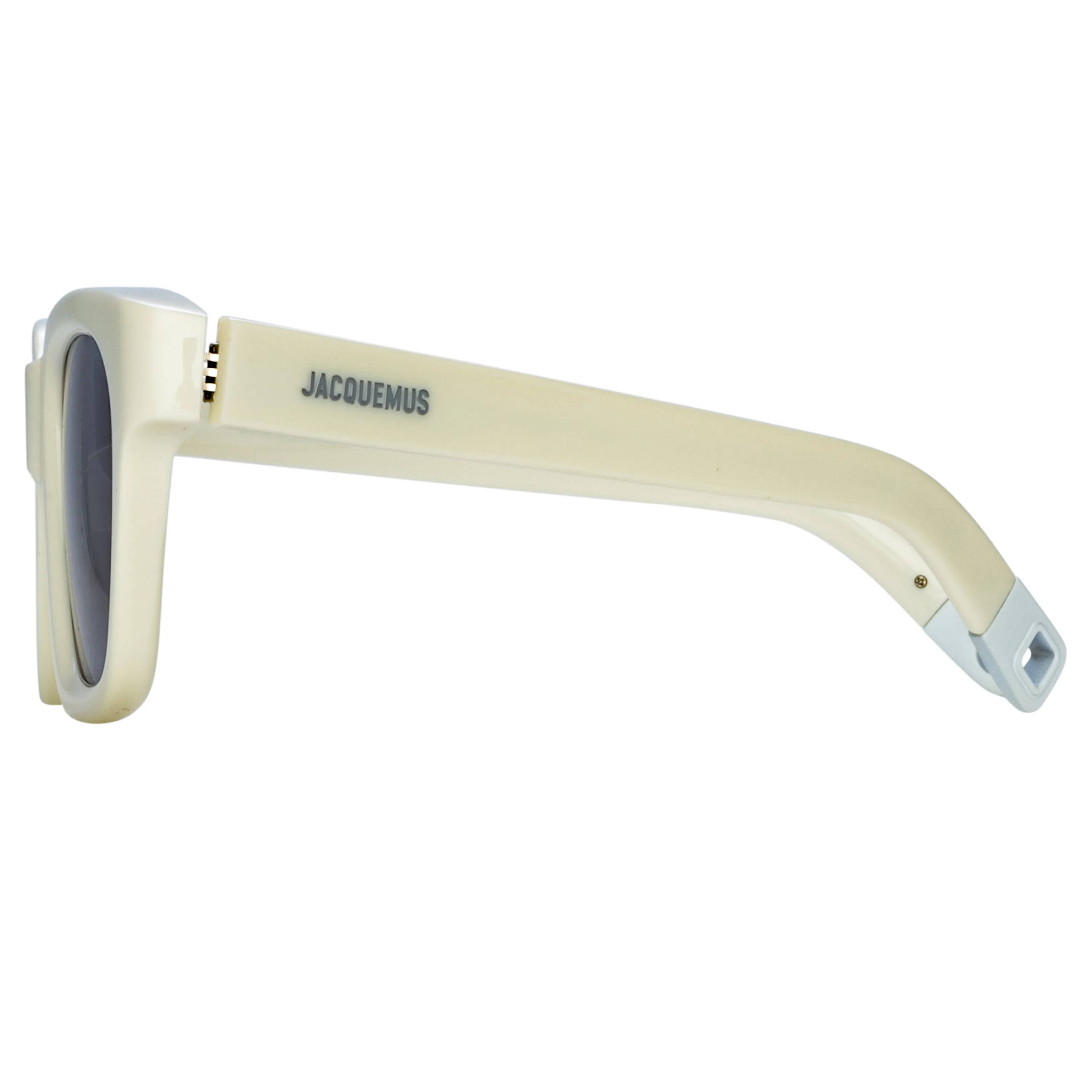 Carino D-Frame Sunglasses in White by Jacquemus sold by Linda Farrow product image thumbnail 4