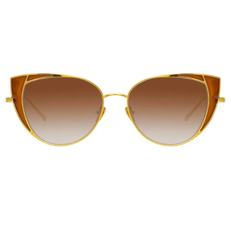 Linda Farrow Des Vouex C2 Cat Eye Sunglasses sold by Linda Farrow