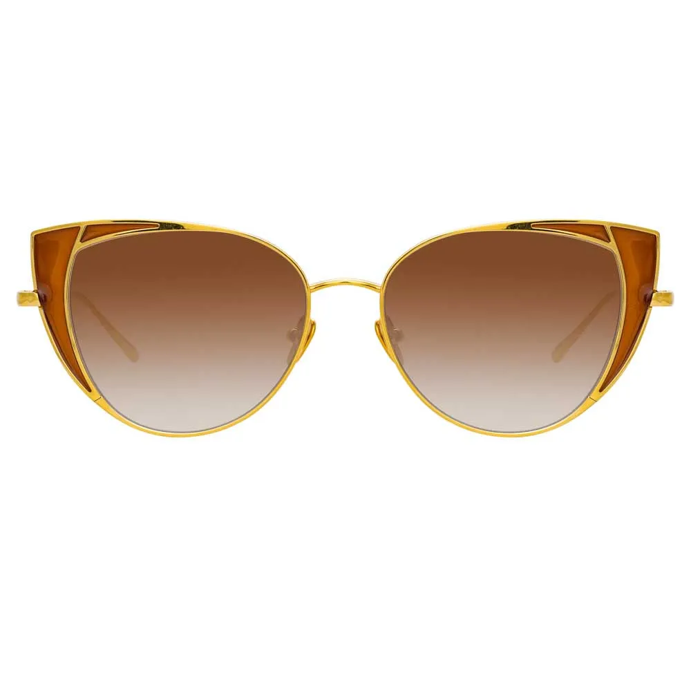 Linda Farrow Des Vouex C2 Cat Eye Sunglasses sold by Linda Farrow
