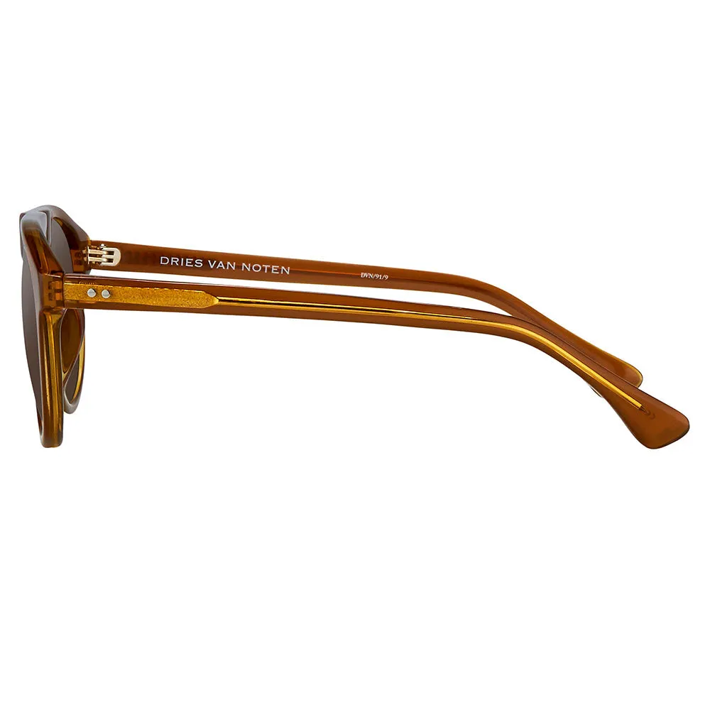 Dries van Noten 91 C9 Flat Top Sunglasses sold by Linda Farrow product image thumbnail 3
