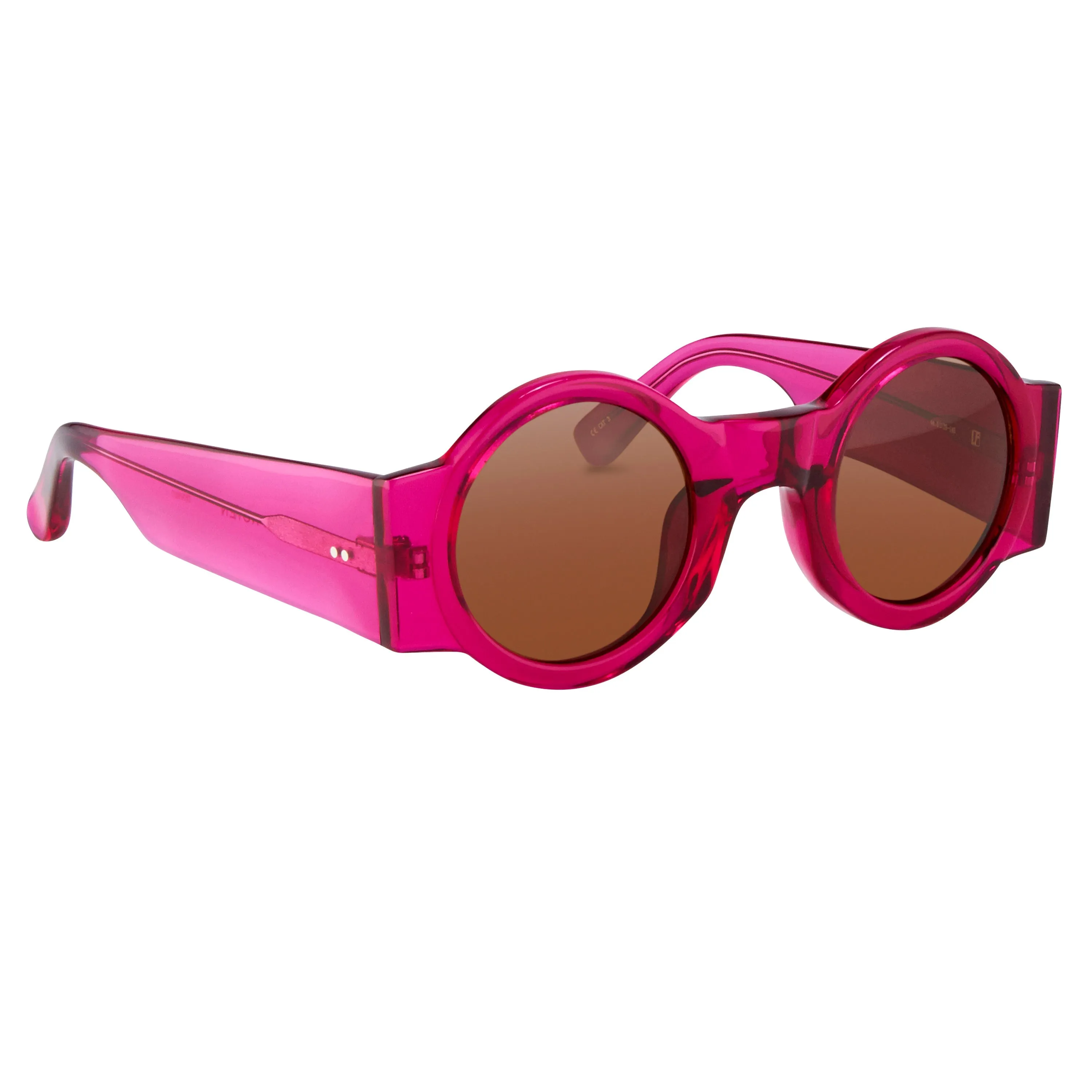 Dries van Noten 98 C7 Round Sunglasses sold by Linda Farrow product image thumbnail 4