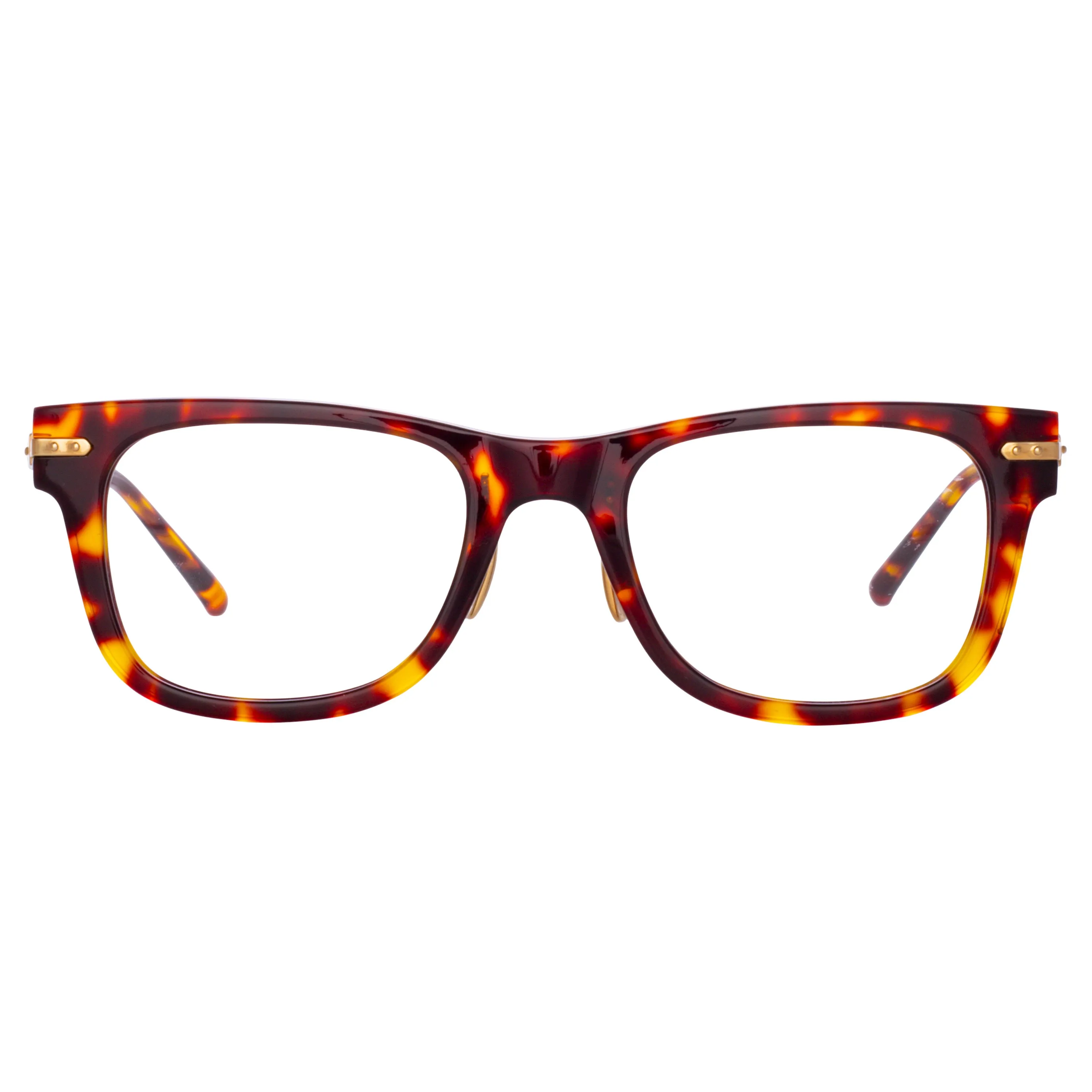 Portico Optical D-Frame in Tortoiseshell sold by Linda Farrow