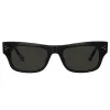 Men's Falck Rectangular Sunglasses in Black sold by Linda Farrow