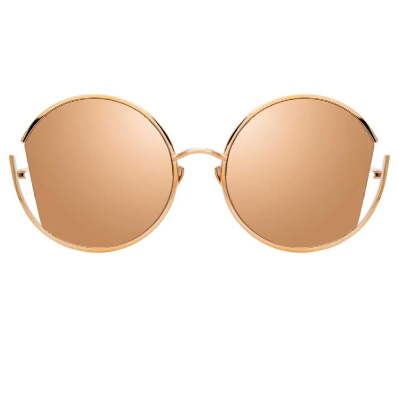 Linda Farrow Quarry C3 Round Sunglasses sold by Linda Farrow