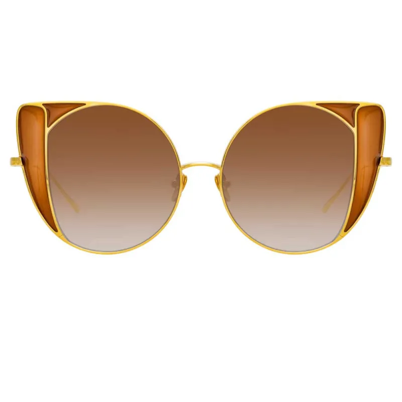 Linda Farrow Austin C2 Cat Eye Sunglasses sold by Linda Farrow