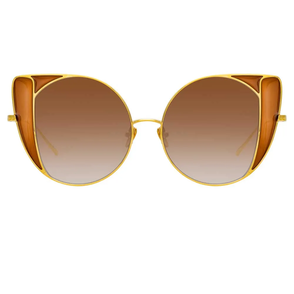 Linda Farrow Austin C2 Cat Eye Sunglasses sold by Linda Farrow
