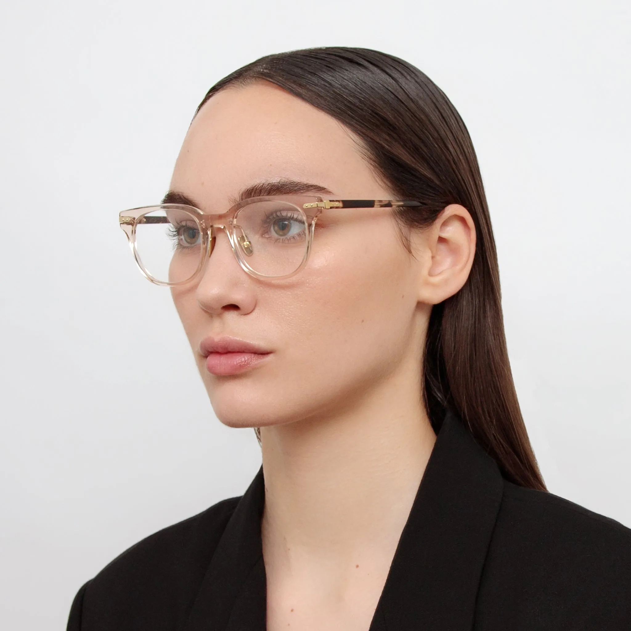 Arch Optical D-Frame in Ash (Asian Fit) sold by Linda Farrow